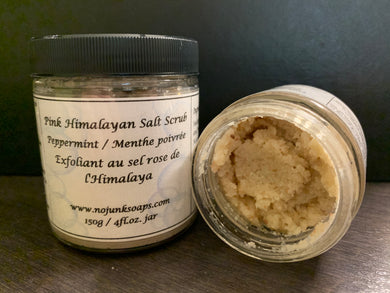 Peppermint Salt Scrub